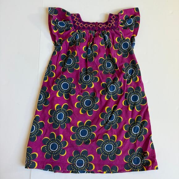 Tea Collection Rosebank Mini Dress Girls 4 - Picture 9 of 11